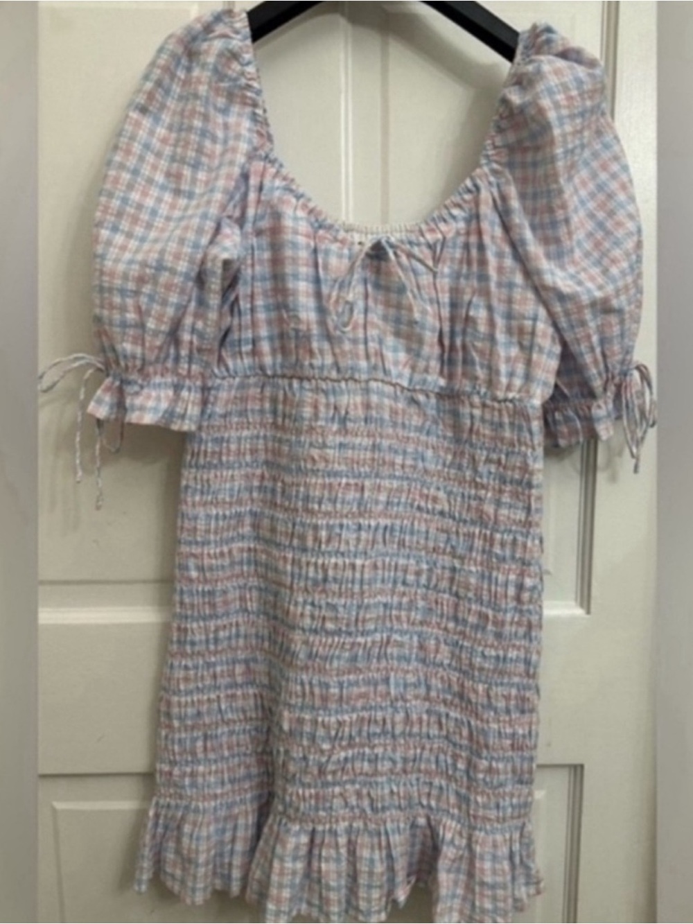 Sugar Lips Finders Gingham
Smocked Mini Dress - Picture 6 of 16